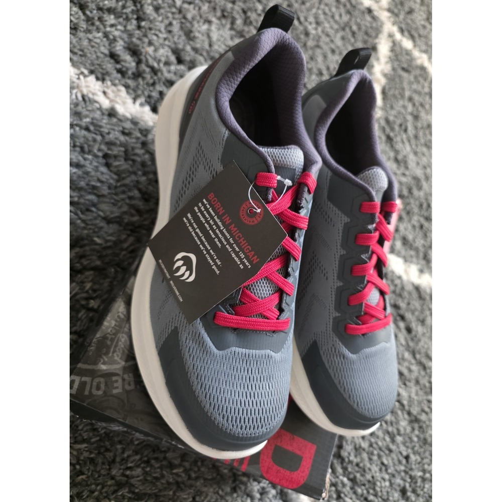 Wolverine Bolt Knit Durashocks DuraSpring CarbonMax Low Mens Gray Work Shoes 11